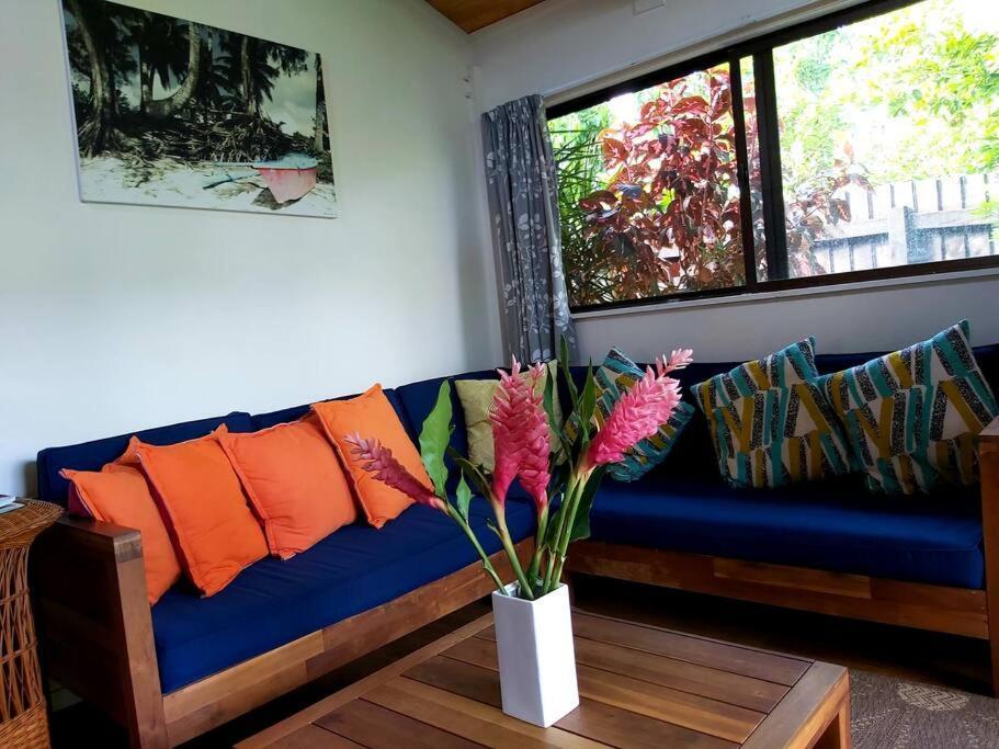 Muri Lagoon Lodge Titikaveka Extérieur photo